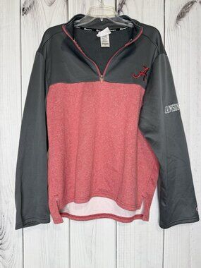 Alabama Crimson Tide Champion 1/4 Zip Pullover Jacket Mens Medium